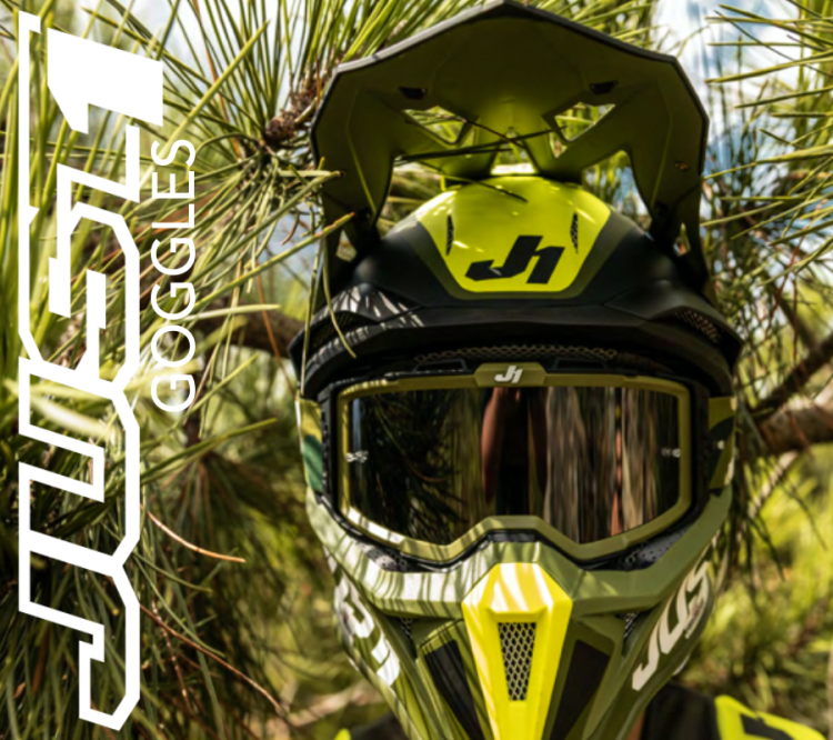 Gogle motocyklowe Just1 IRIS TRACK BLACK YELLOW