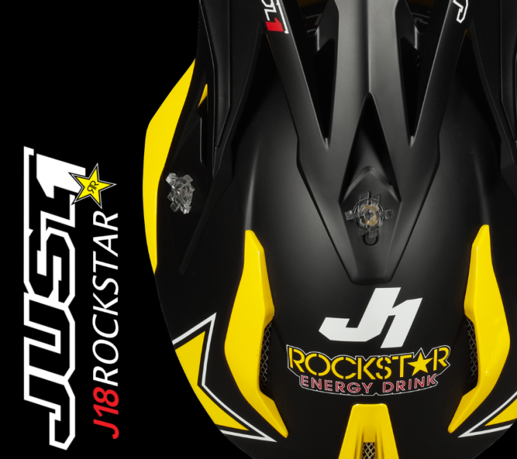 Kask CROSS ENDURO Just1 J38 ROCKSTAR