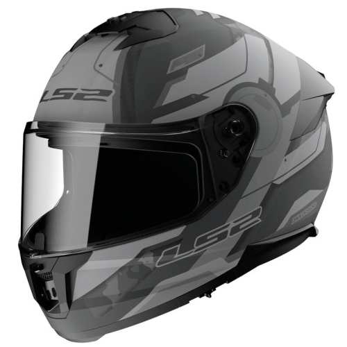 KASK MOTOCYKLOWY LS2 KASK LS2 FF808 STREAM II SHADOW M.TIT. GREY-06 Model 2024 HOMOLOGATION: ECE 22.06