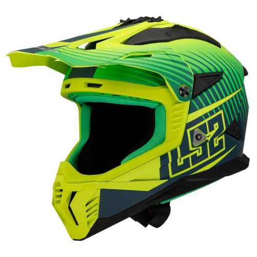 CROSS ENDURO MX708 FAST II DUCK MATT H-V GREEN YELOW