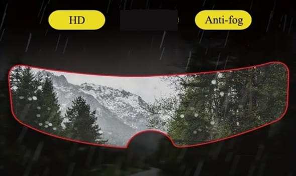 ANTI-FOG Pinlock (Przeciw parowaniu wizjera kasku) - Uniwersalna