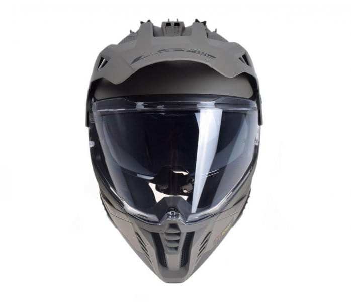 KASK MOTOCYKLOWY CROSS ENDURO MX702 PIONEER II SOLID MATT SAND w macie