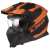 Kask Motocyklowy KASK LS2 OF606 DRIFTER TMUD MATT BLACK ORANGRE-06 -homologacja: ECE 22.06 nowość 2024 / 2025