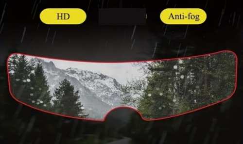 ANTI-FOG Pinlock (Przeciw parowaniu wizjera kasku) - Uniwersalna