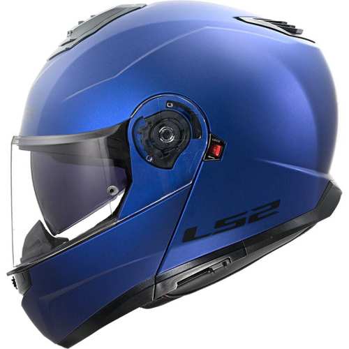 KASK MOTOCYKLOWY LS2 SZCZĘKOWY FF908 STROBE II MATT NAVY BLUE -06 HOMOLOGATION: ECE 22.06 P/J