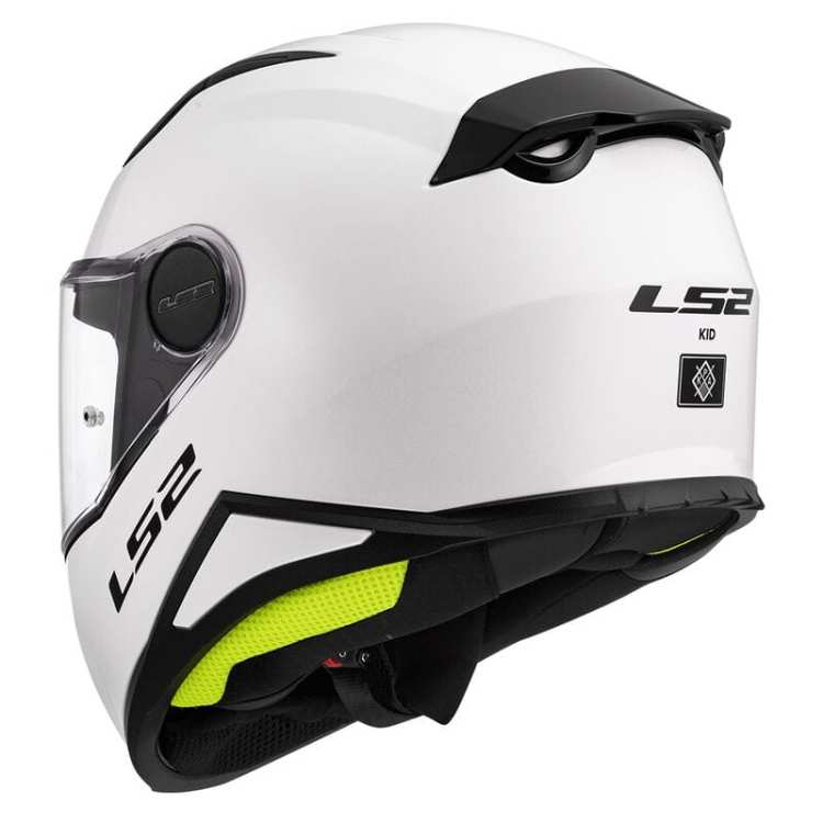 KASK LS2 KASK LS2 FF812 KID SOLIDSOLID WHITE - kask dla dziecka junior
