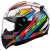 KASK MOTOCYKLOWY KASK LS2KASK LS2 FF353 RAPID II XDRON WHITE ORA.-06 / HOMOLOGATION: ECE 22.06 (1)