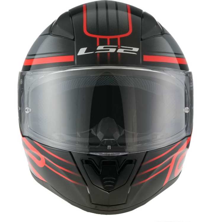 KASK MOTOCYKLOWY KASK LS2KASK LS2 FF353 RAPID II CIRCUIT BLACK RED - 06 / HOMOLOGATION: ECE 22.06
