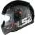 KASK MOTOCYKLOWY KASK LS2KASK LS2 FF353 RAPID II CLAW BLACK - 06 / HOMOLOGATION: ECE 22.06