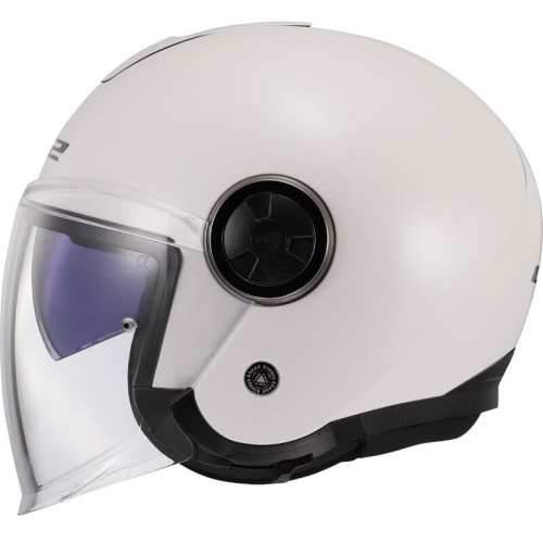 KASK Otwarty Jet LS2 OF620 CLASSY WHITE -06 HOMOLOGATION: ECE 22.06
