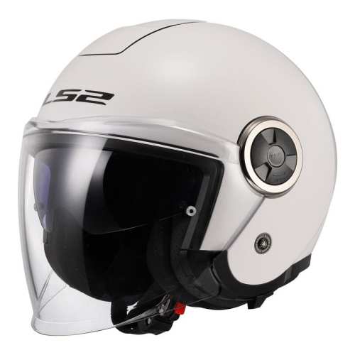 KASK Otwarty Jet LS2 OF620 CLASSY WHITE -06 HOMOLOGATION: ECE 22.06