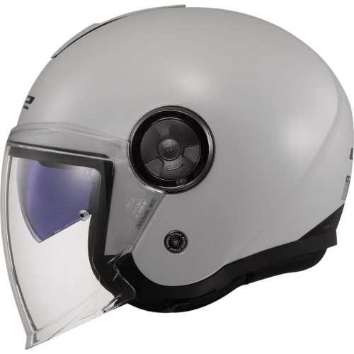 KASK Otwarty Jet LS2 OF620 CLASSY PEARL GREY -06 HOMOLOGATION: ECE 22.06