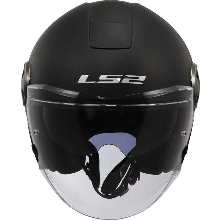 KASK Otwarty Jet LS2 OF620 CLASSY MATT BLACK -06 HOMOLOGATION: ECE 22.06