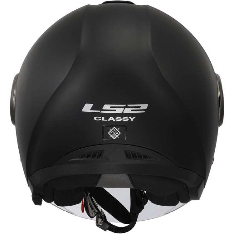 KASK Otwarty Jet LS2 OF620 CLASSY MATT BLACK  czarny matt