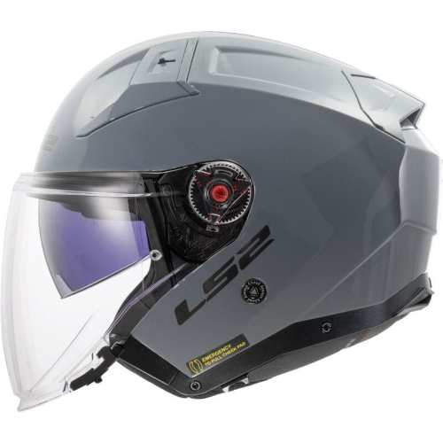 Kask Motocyklowy KASK LS2 OF603 INFINITY II SOLID NARDO -06 z Pinlockiem HOMOLOGATION: ECE 22.06