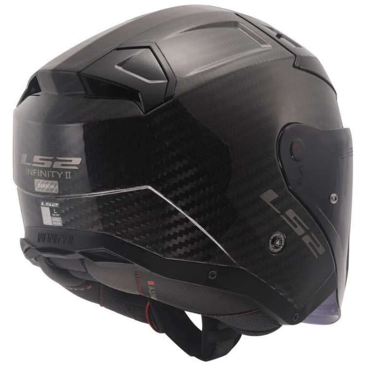 Kask Motocyklowy KASK LS2 OF603 INFINITY II CARBON SOLID-06 z Pinlockiem HOMOLOGATION: ECE 22.06 (1)
