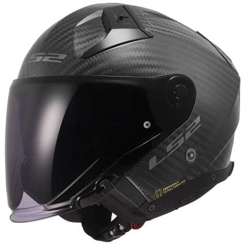 Kask Motocyklowy KASK LS2 OF603 INFINITY II MATT CARBON