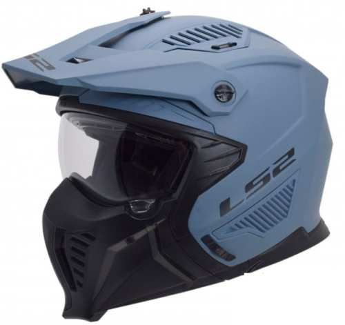 Kask Motocyklowy KASK LS2 OF606 DRIFTER SOLID MAT MISTY BLACK -06 -ECE 22.06 nowość 2025 roku