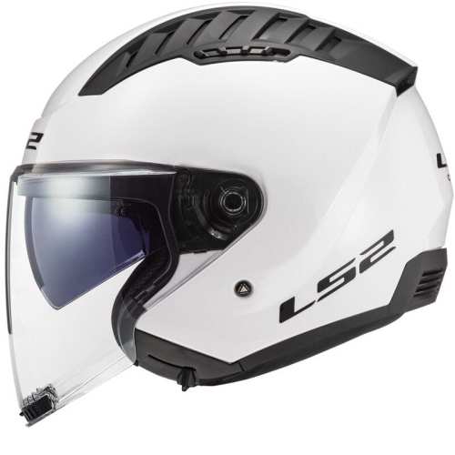 KASK MOTOCYKLOWY KASK LS2 OF600 COPTER II GLOSS WHITE -06 HOMOLOGATION: ECE 22.06