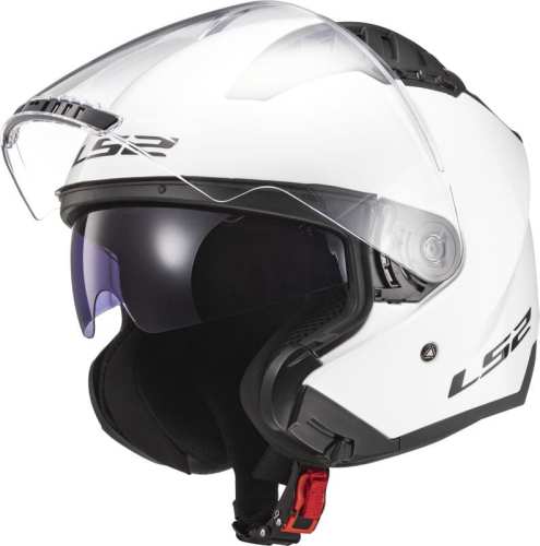 KASK MOTOCYKLOWY KASK LS2 OF600 COPTER II GLOSS WHITE
