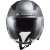 366001007 KASK MOTOCYKLOWY KASK LS2 OF600 COPTER II MATT TITANIUM srebrny matt