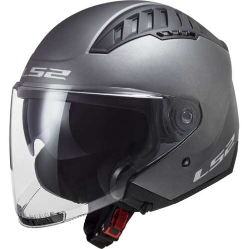 KASK MOTOCYKLOWY KASK LS2 OF600 COPTER II MATT TITANIUM