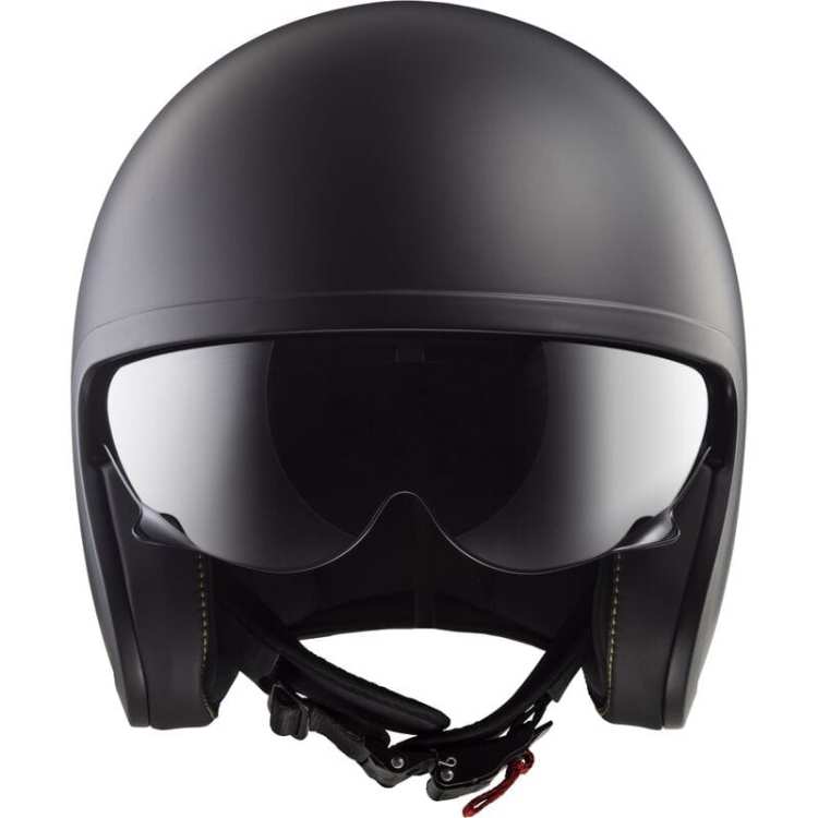 365991011 KASK MOTOCYKLOWY OTWARTY JET LS2 OF599 SPITFIRE SPITFIRE MATT BLACK czarny matt
