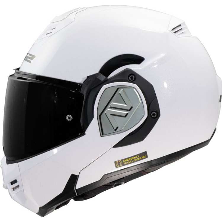 KASK MOTOCYKLOWY KASK KASK LS2 FF906 ADVANT SOLID WHITE- ECE 22.06