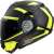 KASK MOTOCYKLOWY KASK LS2 FF906 ADVANT REVO BLACK H-V YELLOW