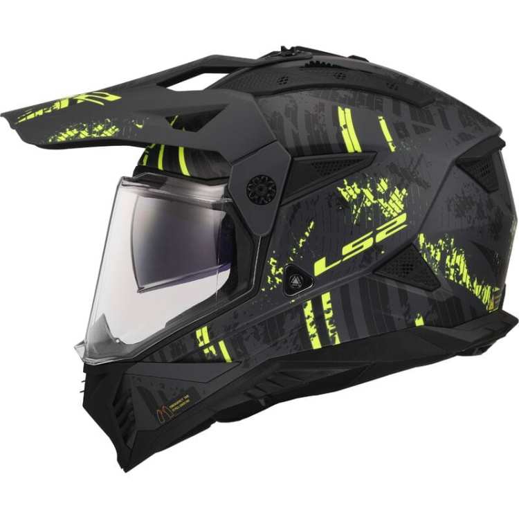 KASK MOTOCYKLOWY CROSS ENDURO MX702 PIONEER II CRAZY MATT