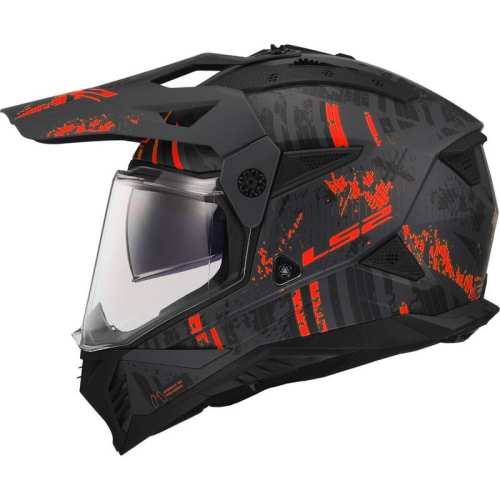 KASK MOTOCYKLOWY CROSS ENDURO MX702 PIONEER II CRAZY MATT