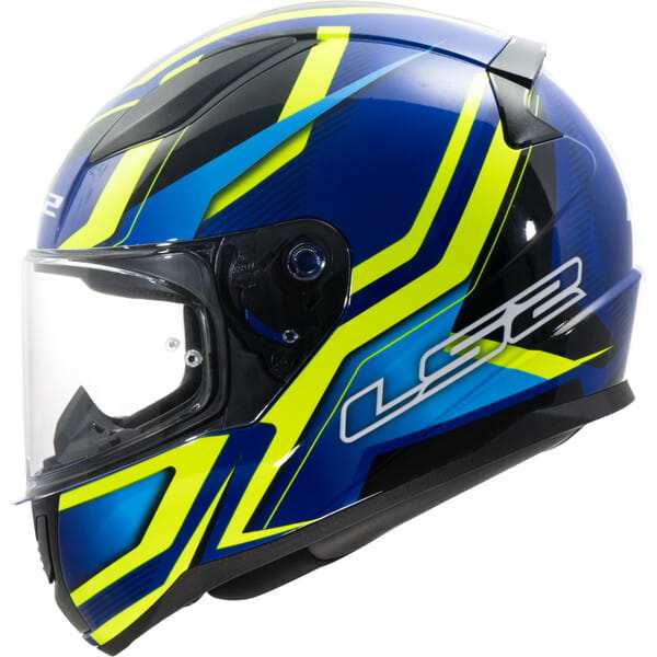KASK LS2 KASK LS2 FF353 RAPID II FLITZH-V YELLOW BLUE -06