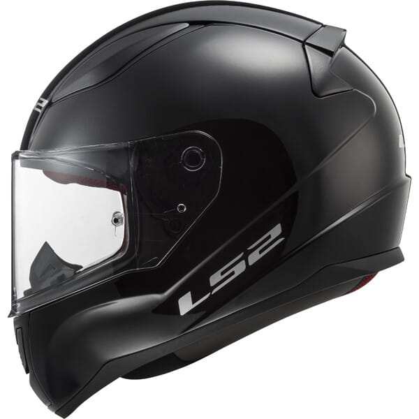 LS2 FF353 RAPID II SOLID BLACK czarny połysk