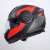 LS2 FF902 SCOPE II DURIA MATT BLACK RED -06 + PINLOCK
