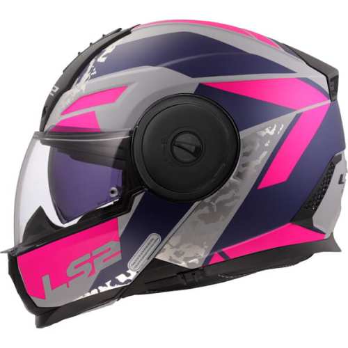 KASK MOTOCYKLOWY LS2 FF902 SCOPE II OXYD M.GR.BL.PRP + PINLOCK, HOMOLOGATION: ECE 22.06 P/J Kask damski