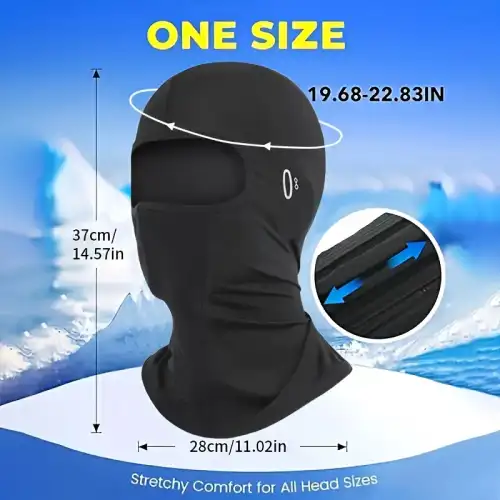 KOMINIARKA  z otworami na okulary