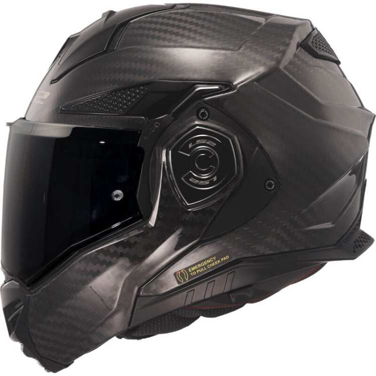 KASK MOTOCYKLOWY KASK LS2 FF901 ADVANT X CARBON SOLID - Homologacja ECER 22.06, ls2.sklep.pl
