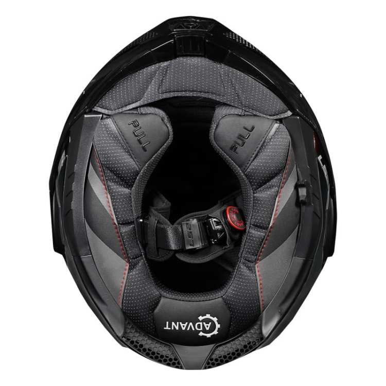 KASK MOTOCYKLOWY KASK LS2 FF901 ADVANT X CARBON SOLID - Homologacja ECER 22.06 - Premiera  - Firmowy plecak na kask Grati aaaa.jpg