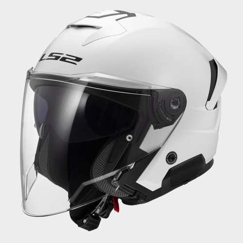 KASK LS2 OF618 VERSO II SOLID WHITE - HOMOLOGATION: ECE 22.06