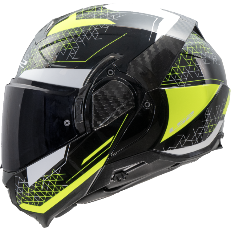 KASK MOTOCYKLOWY LS2 FF910 ADVANT II ASTRAL H-V YELLOW - model 2026