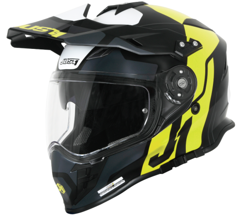 Kask CROSS ENDURO Kask JUST1 J34 PRO TOUR fluo yellow-black