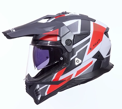 Kask Ls2  Motocyklowy Cross Enduro MX702 PIONEER II Matt