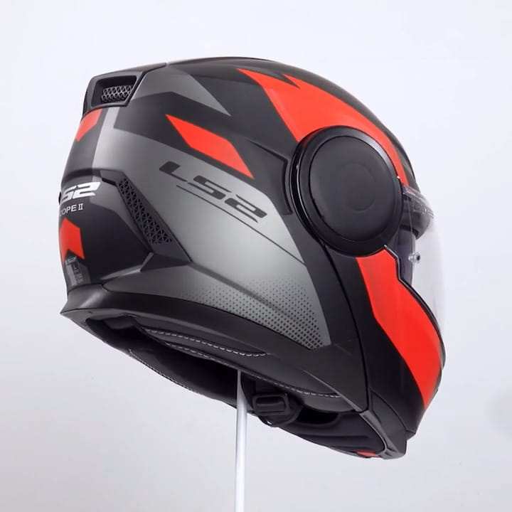 LS2 FF902 SCOPE II DURIA MATT BLACK RED