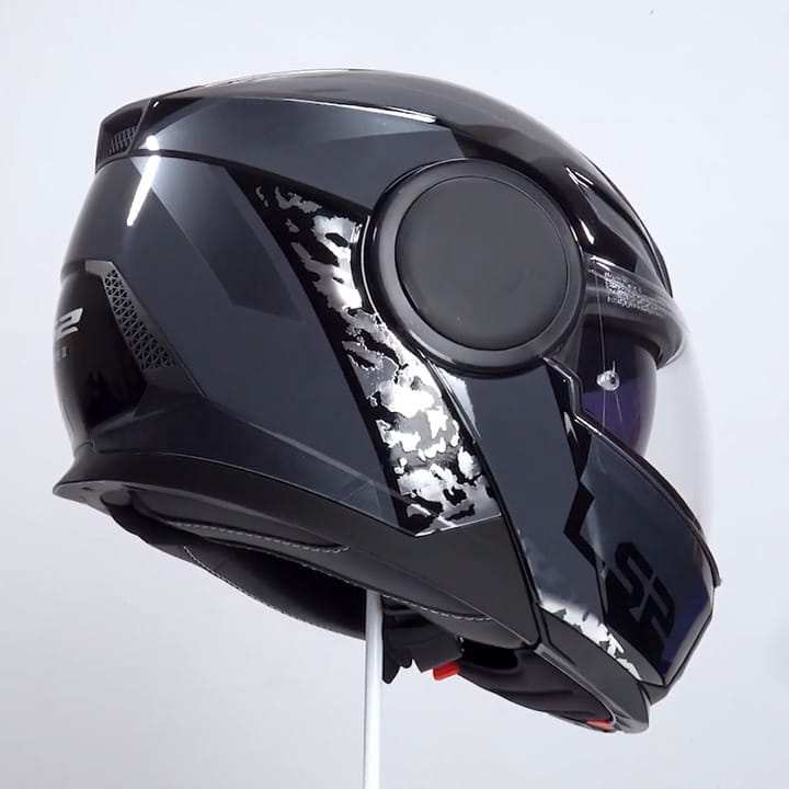 KASK MOTOCYKLOWY LS2 FF902 SCOPE II OXYD BLACK TITAN  + PINLOCK, HURT LS2