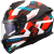 Kask Motocyklowy LS2 FF808 STREAM II MIKA White Blue Red