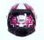 Kask Motocyklowy LS2 FF820 RAPID III Poppies III White Pink
