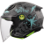 Kask Motocyklowy LS2 OF622 FUNNY II Scribble Grey Blue