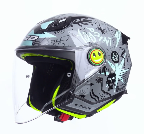 Kask Motocyklowy dla dziecka LS2