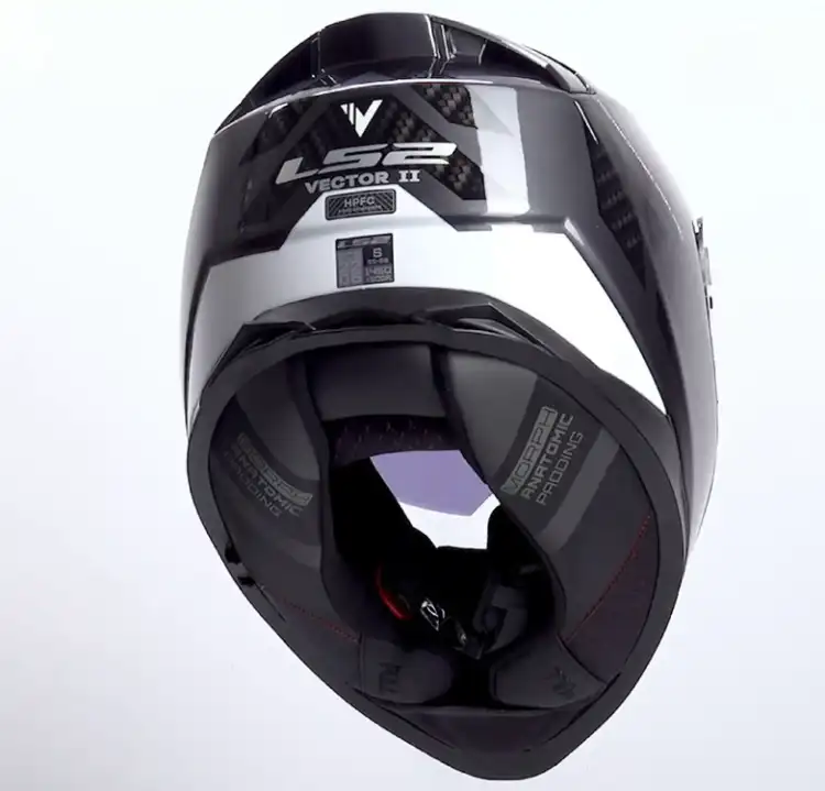 LS2, KASK LS2 FF811 VECTOR II SPLITTER BLACK WHITE