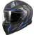 Kask Motocyklowy LS2,KASK LS2 FF811 VECTOR II ALIZER MATT BLACK BLUE -06 ECE 22.06